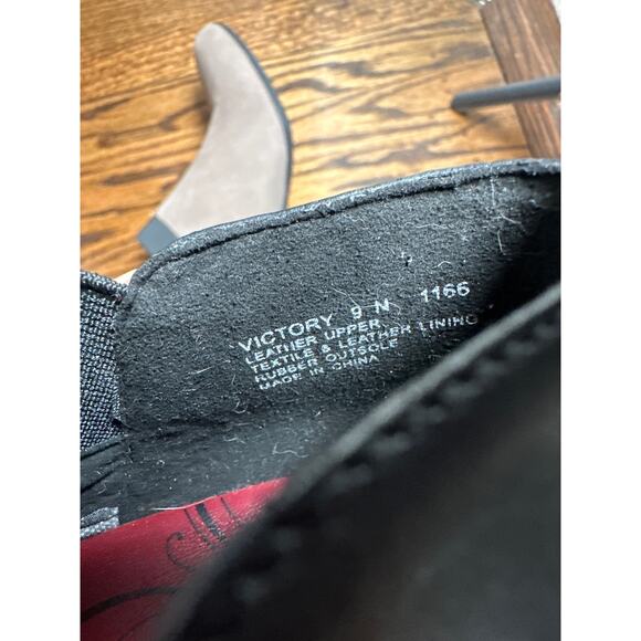 Abeo VICTORY Chelsea Elastic Slip On Heel Boots Booties Womens Size 9 - Picture 9 of 9